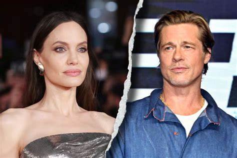 brad pit and angelina jolie image with turn photo effect