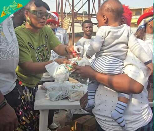 yemi alade shearing food items